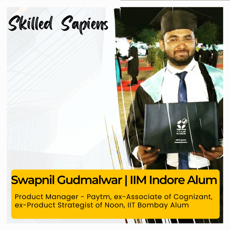 Swapnil Skilled Sapiens Mentor
